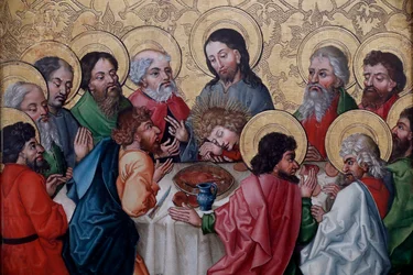 Het Laatste Avondmaal (detail)